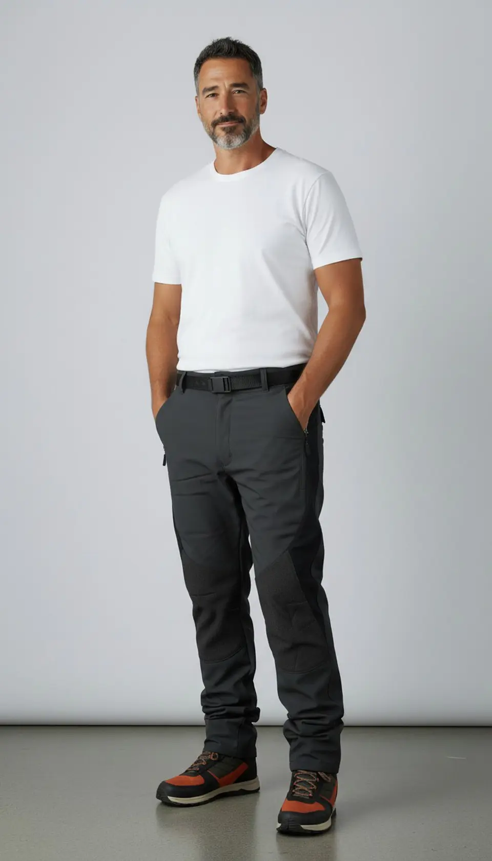 Pantalón Softshell De Hombre Térmicos, Impermeables Slim Fit 7