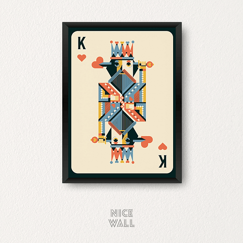 Cuadro King Of Hearts
