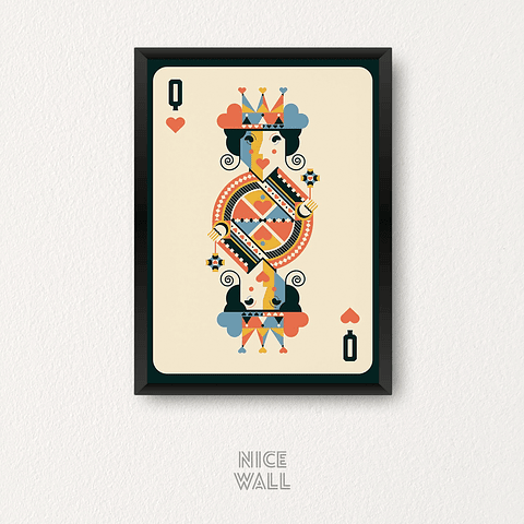 Cuadro Queen Of Hearts