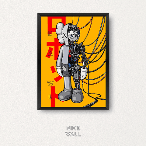 Cuadro Kaws Robot Japon