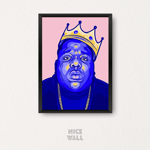 Cuadro The Notorious B.I.G. Ilustrado