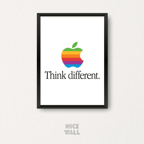 Cuadro Apple Think Different