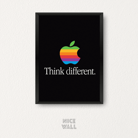 Cuadro Apple Think Different