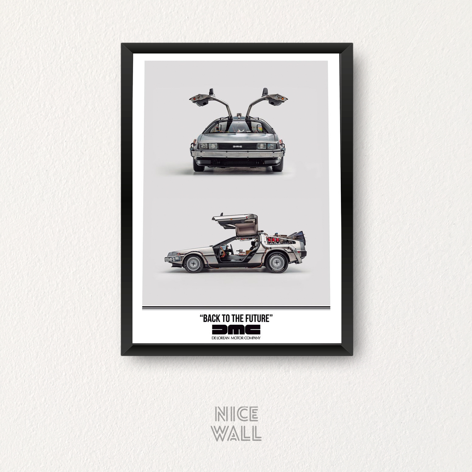 Cuadro DeLorean (Back to the future)