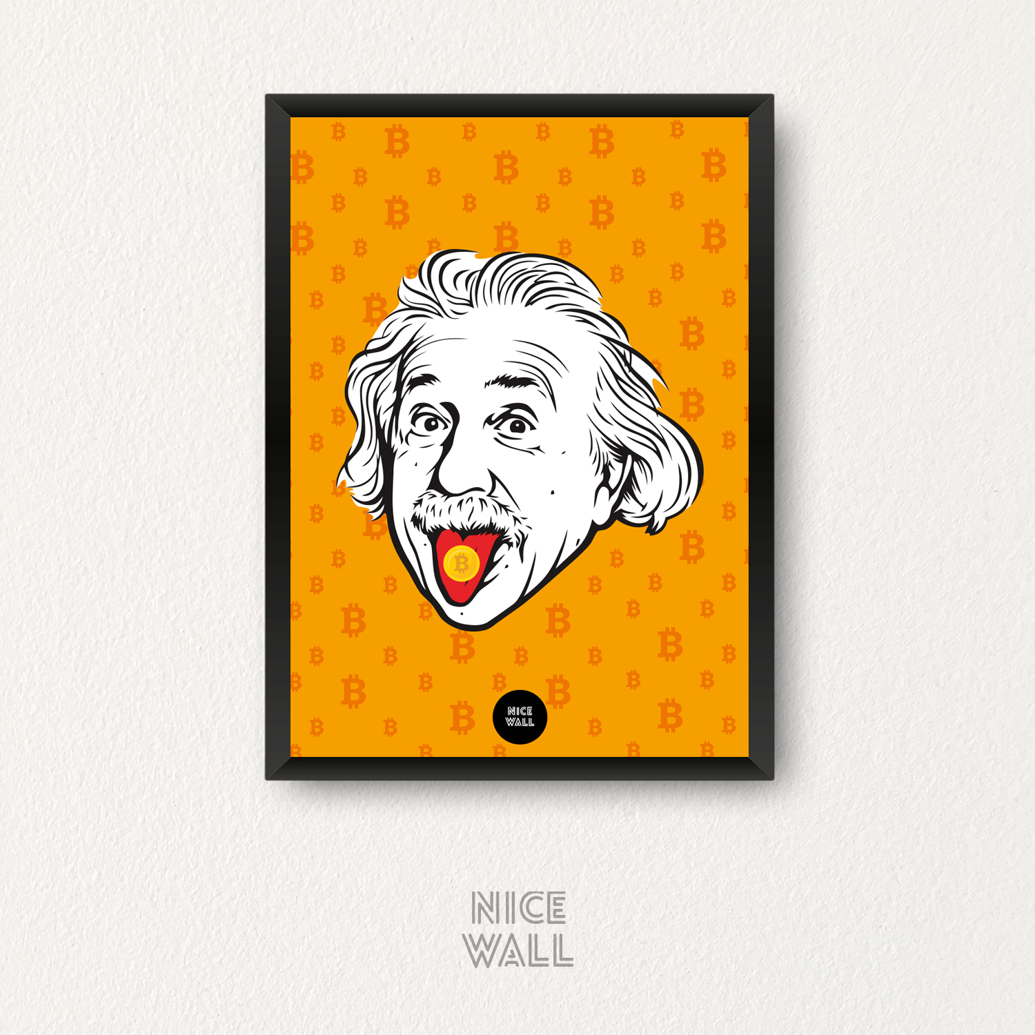Cuadro Einstein Bitcoin