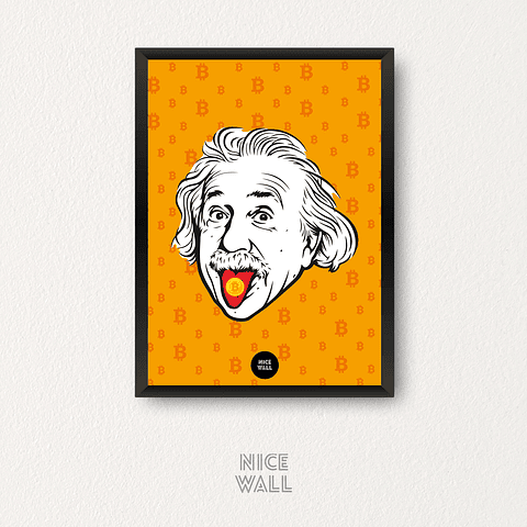 Cuadro Einstein Bitcoin
