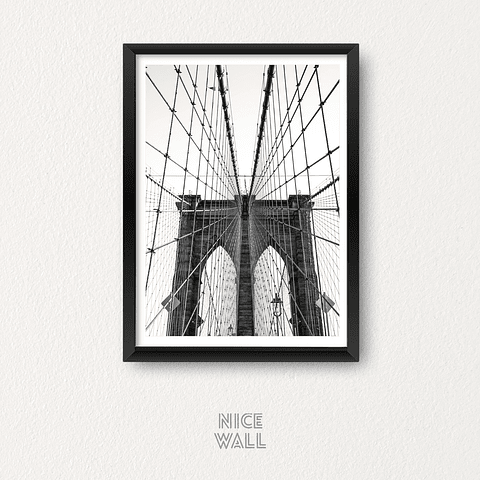 Cuadro New York Puente de Brooklyn 