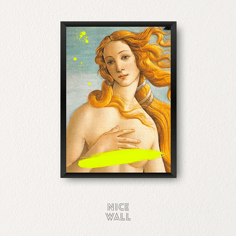 Cuadro Dibujo El nacimiento de V Spray