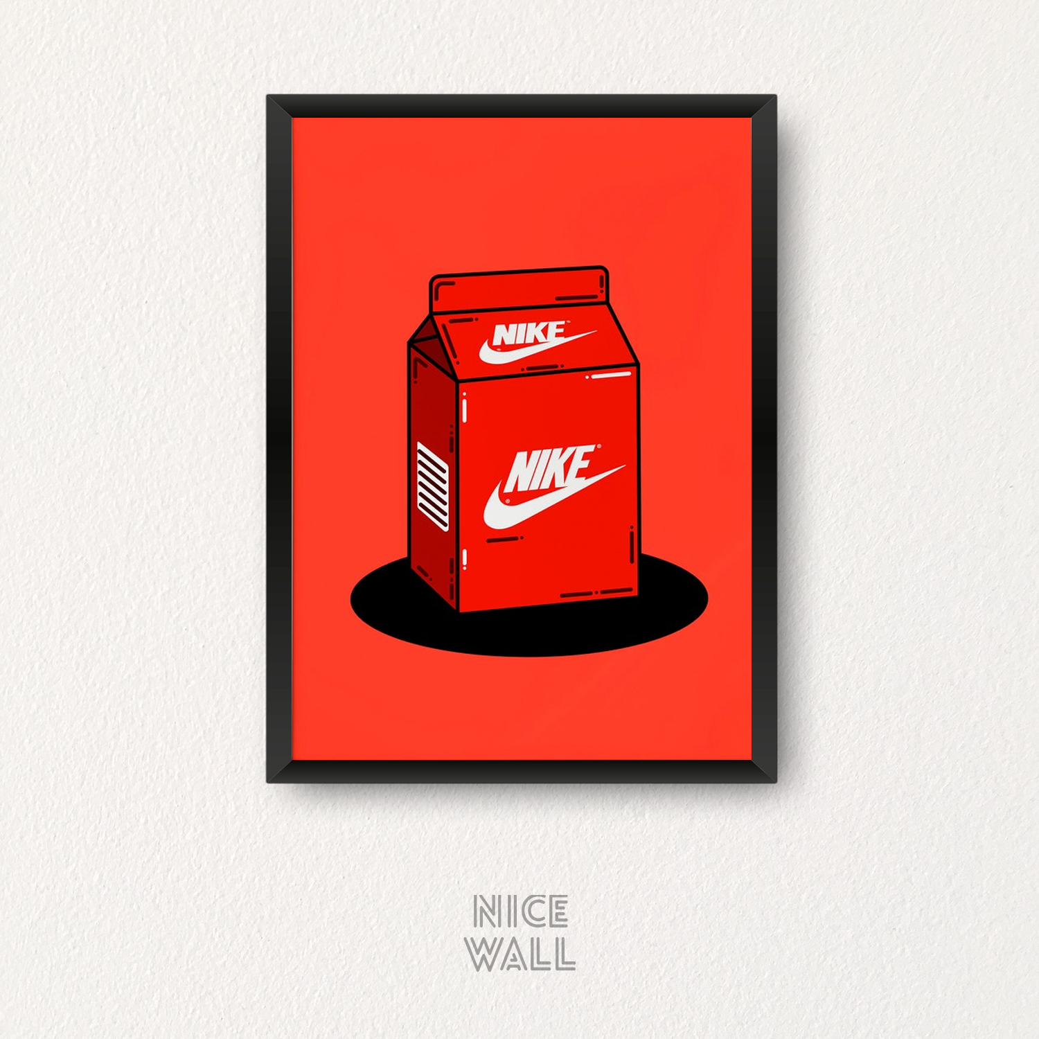 Cuadro Nike Leche | NiceWall