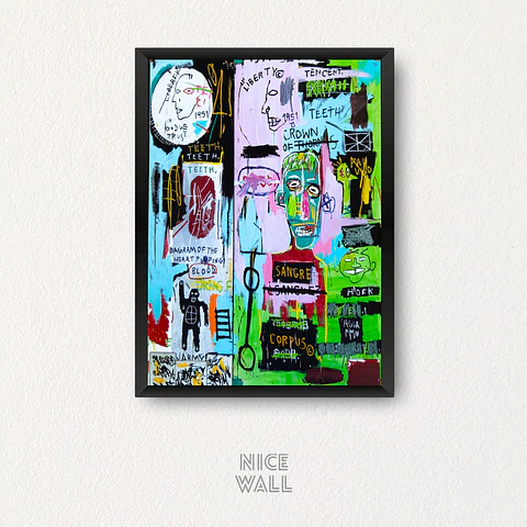 Cuadro Jean-Michel Basquiat Liberty