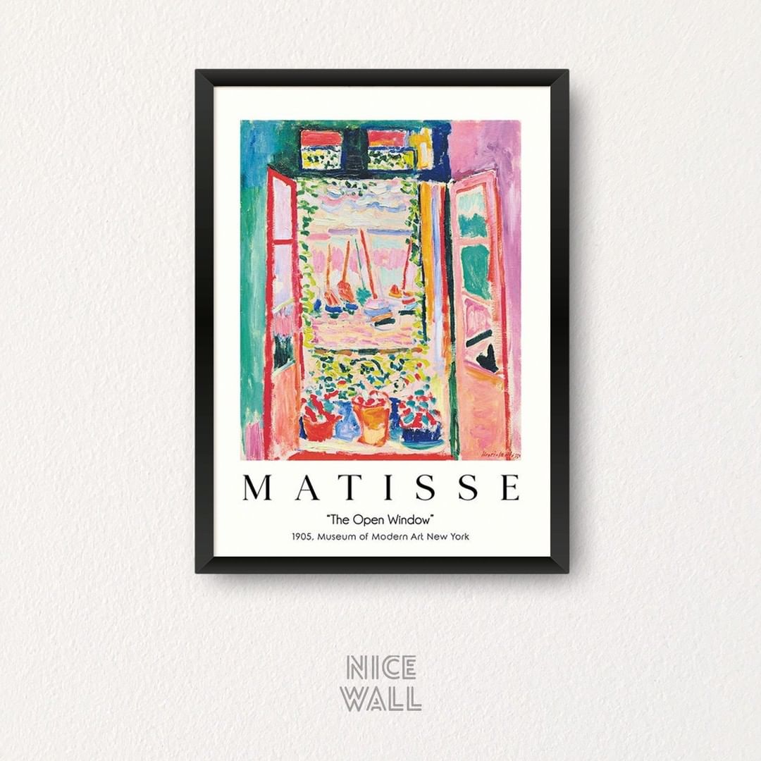 Cuadro Matisse The Open Window