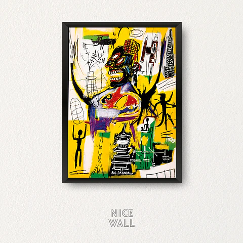 Cuadro Jean-Michel Basquiat King Kong