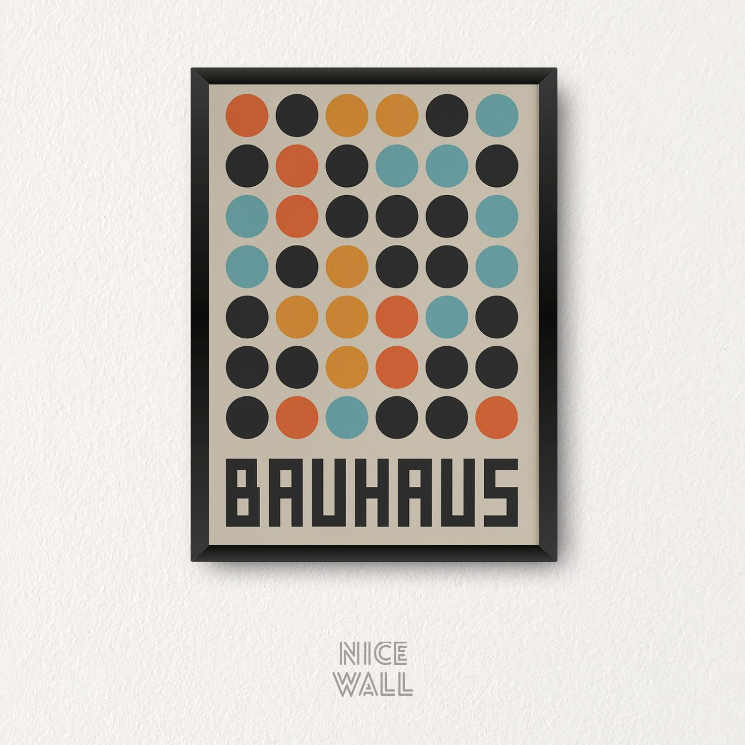 Cuadro Bauhaus Circulos