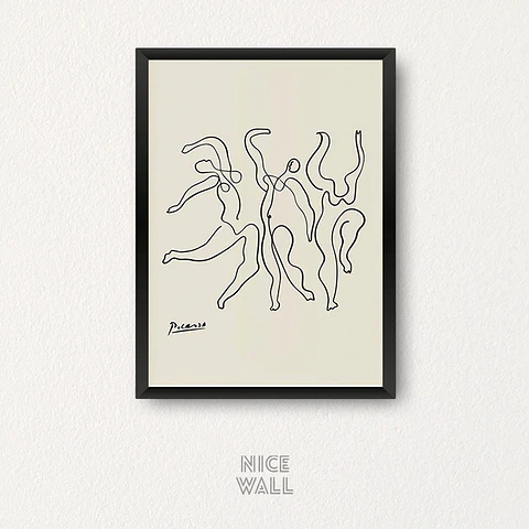 Cuadro Picasso Dibujos Danza