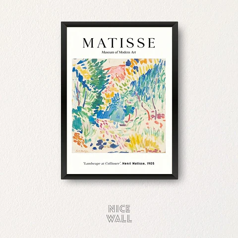 Cuadro Matisse Landscape at Collioure