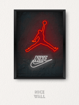 Cuadro Nike Air Jordan 1 Neon | NiceWall