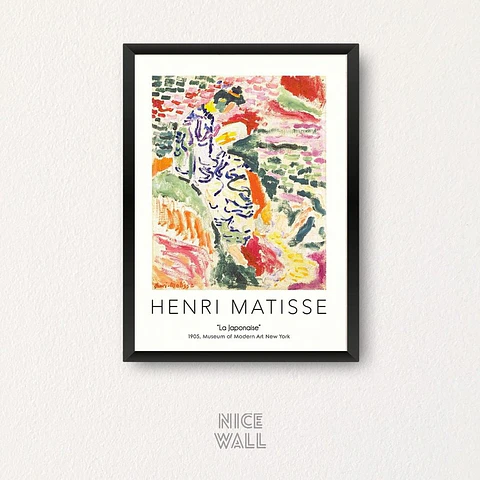 Cuadro Matisse La Japonaise