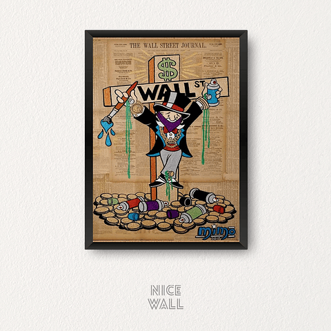 Cuadro Alec Monopoly Wall St