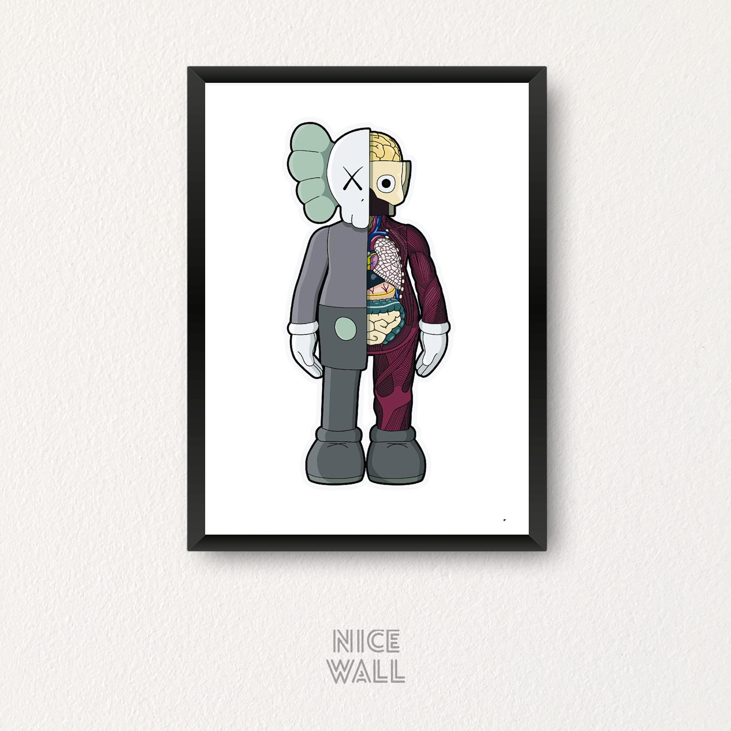 Cuadro Kaws Cuerpo