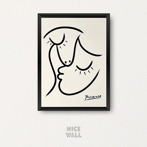 Cuadro Picasso Dibujos Rostros