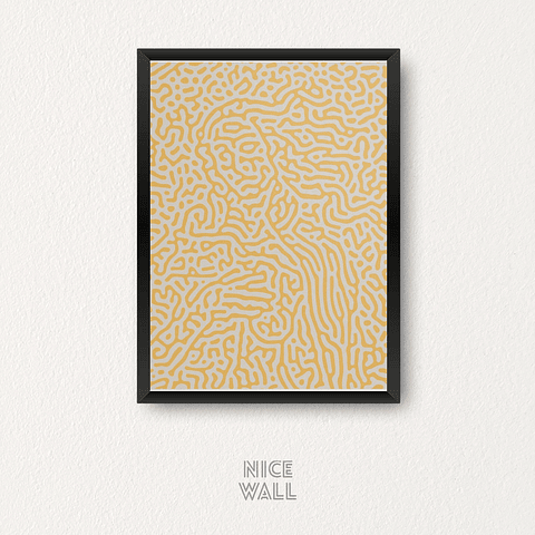 Cuadro El nacimiento de Venus Abstracto