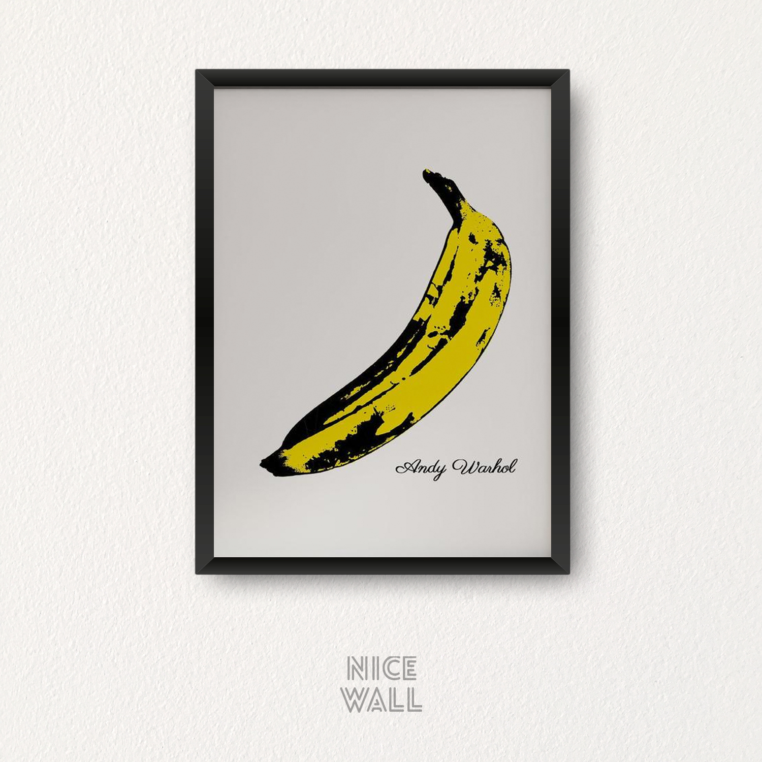 Cuadro Andy Warhol Banana | NiceWall