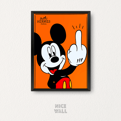 Cuadro Alec Monopoly Mickey Mouse
