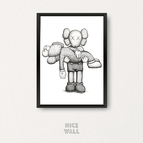 Cuadro Kaws Gone