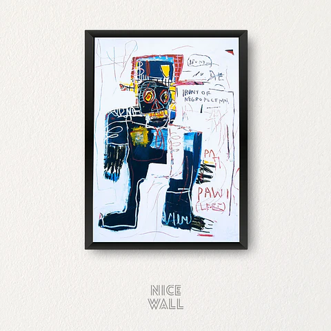 Cuadro Jean-Michel Basquiat Policeman