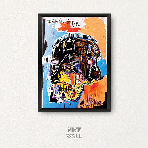 Cuadro Jean-Michel Basquiat Cráneo