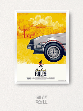 Cuadro Poster Back to the future 1