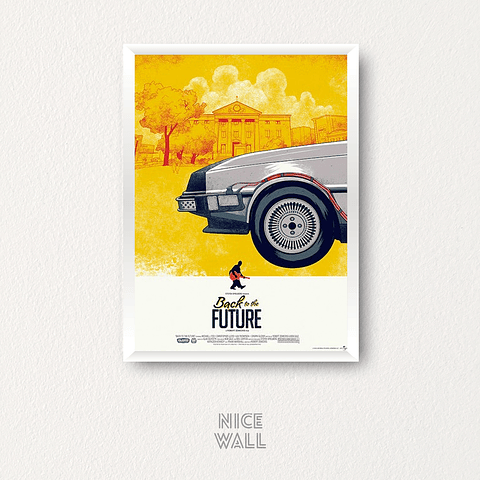 Cuadro Poster Back to the future 1