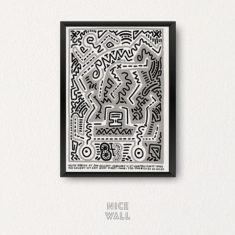 Cuadro Poster Keith Haring Museum