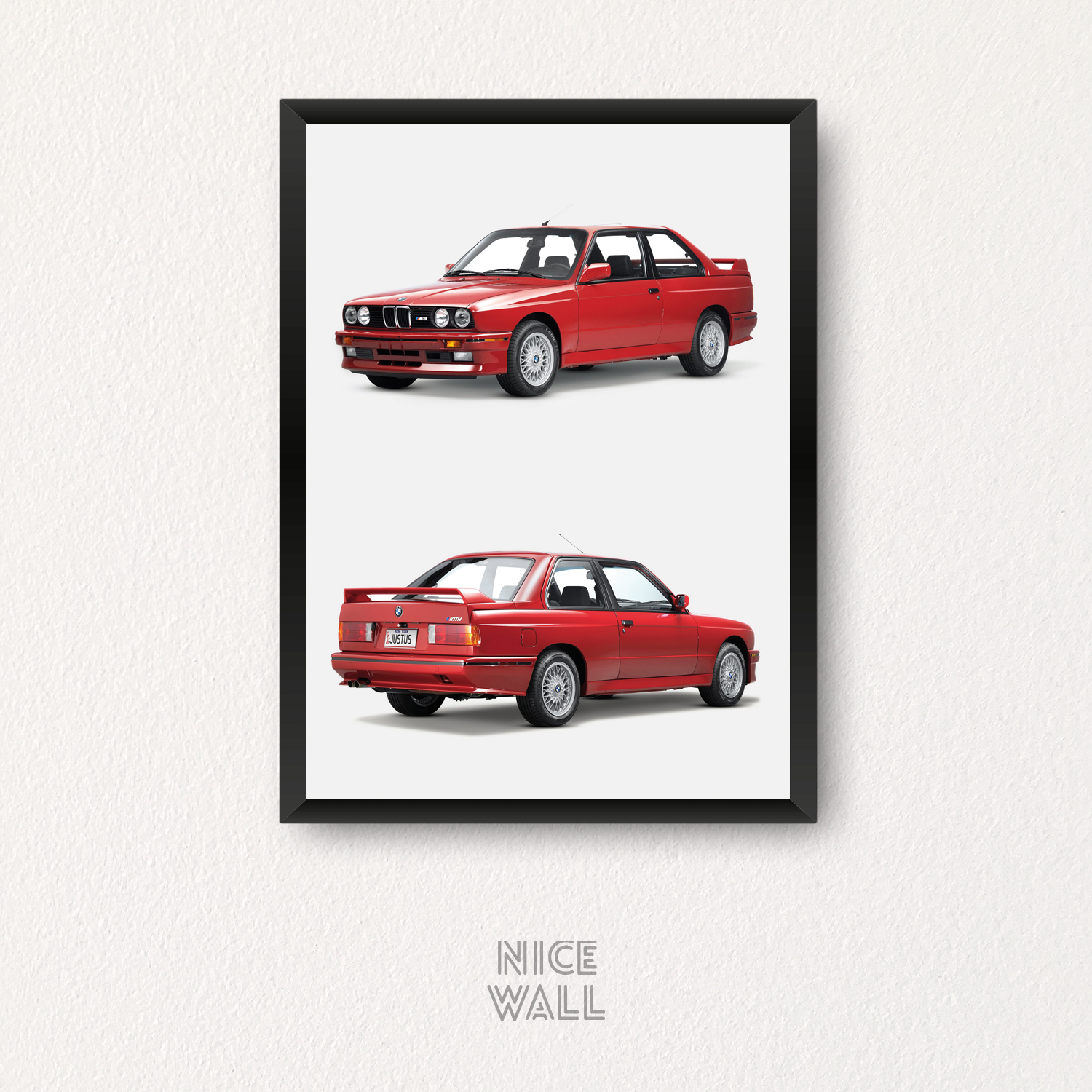 Cuadro BMW E30 x Kith