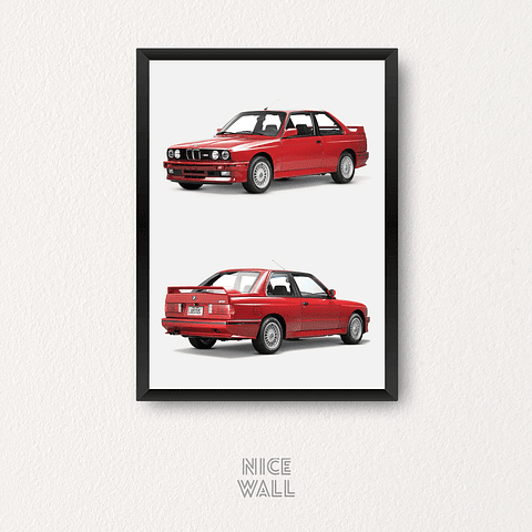 Cuadro BMW E30 x Kith