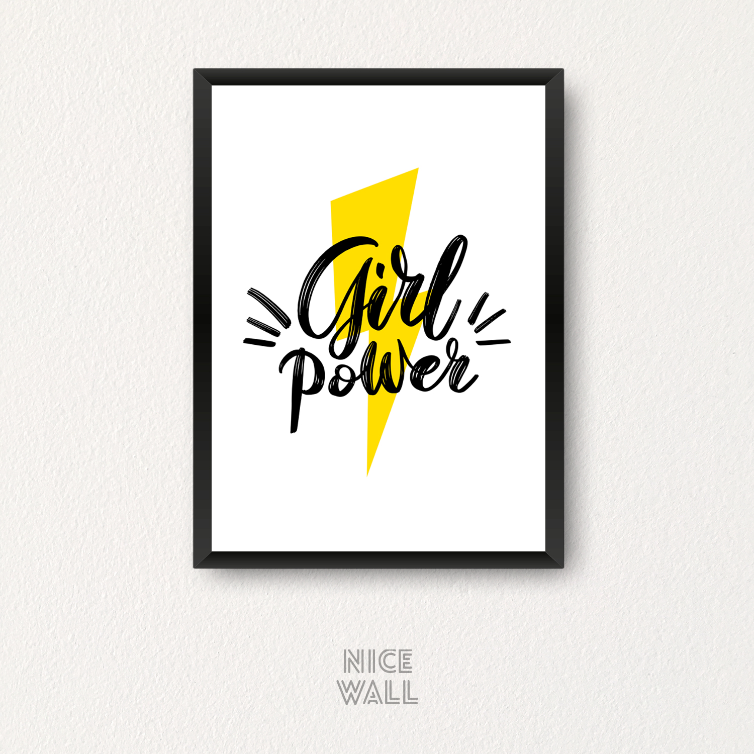 Cuadro Girl Power