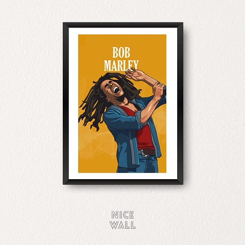 Cuadro Bob Ilustrado
