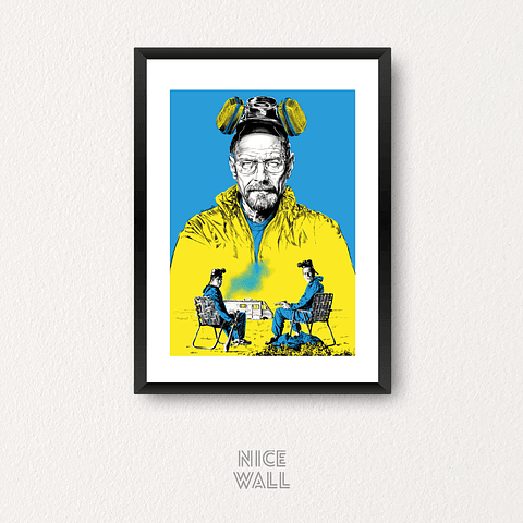 Cuadro Ilustración Breaking Bad