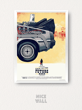 Cuadro Poster Back to the future 3