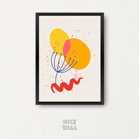 Cuadro Plantas Abstractas