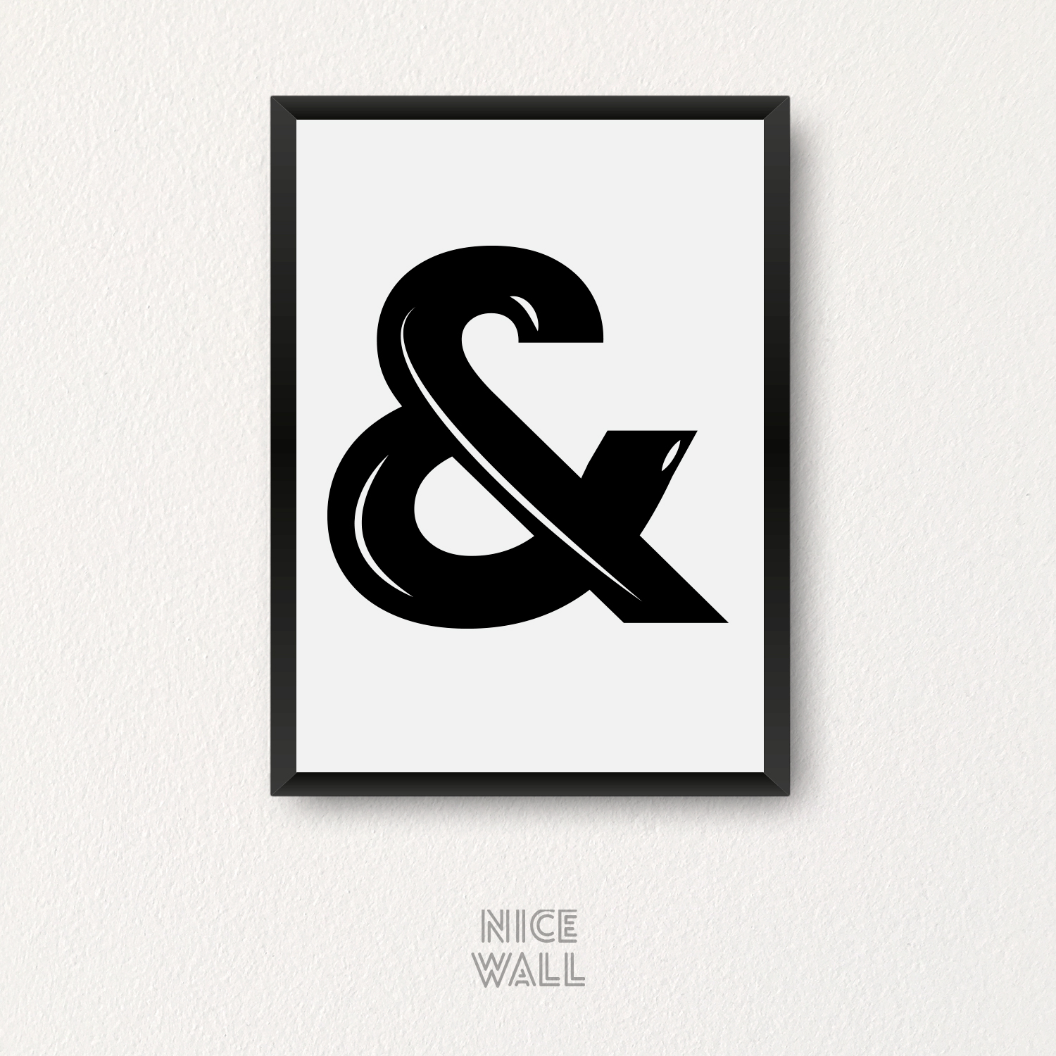 Cuadro Ampersand dos