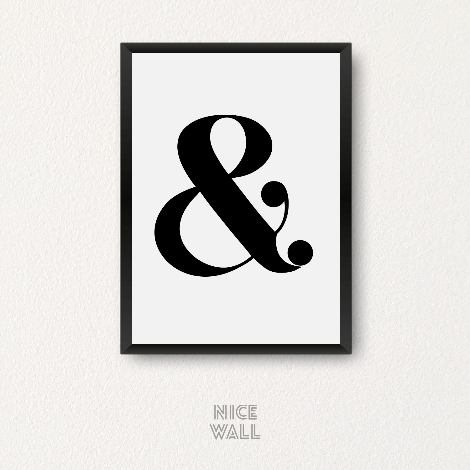 Cuadro Ampersand tres