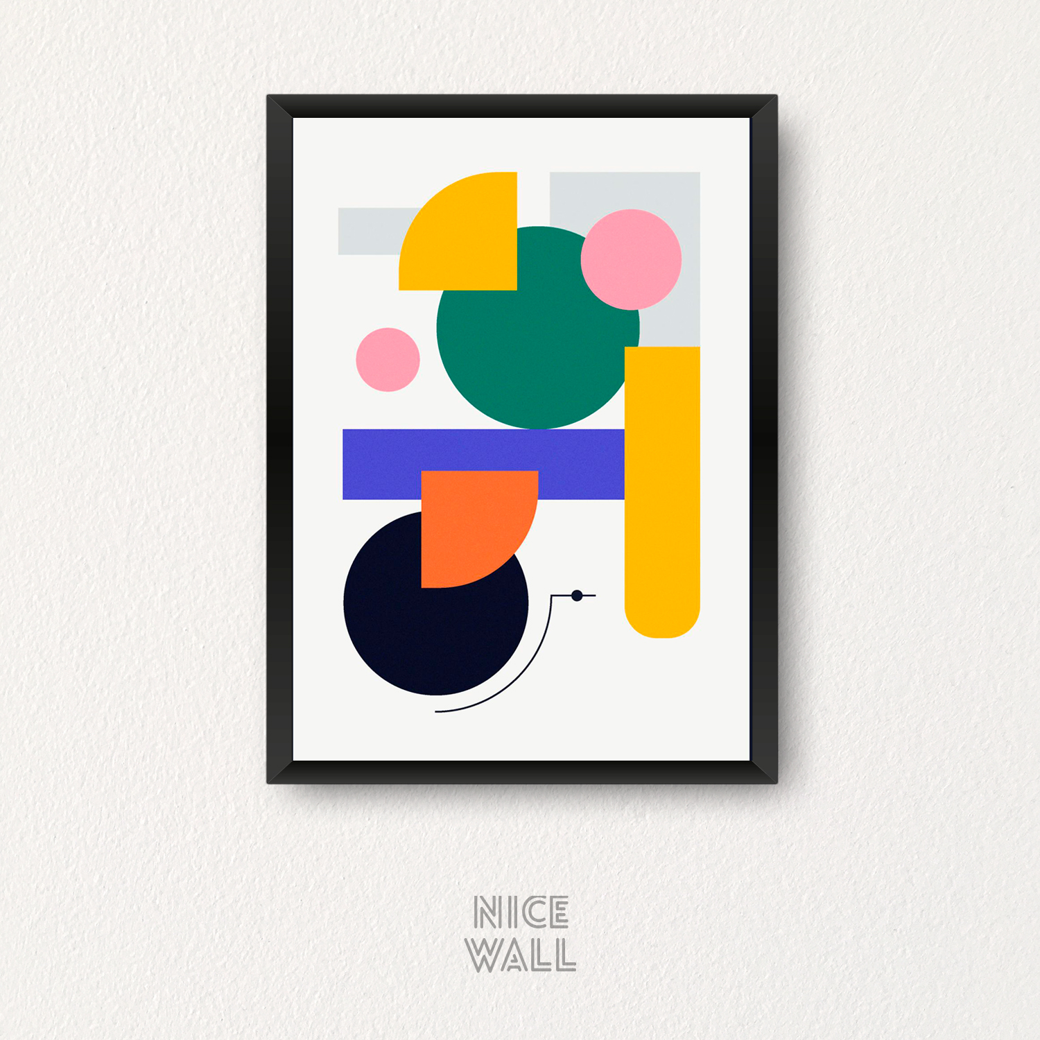 Cuadro Formas Colores tres