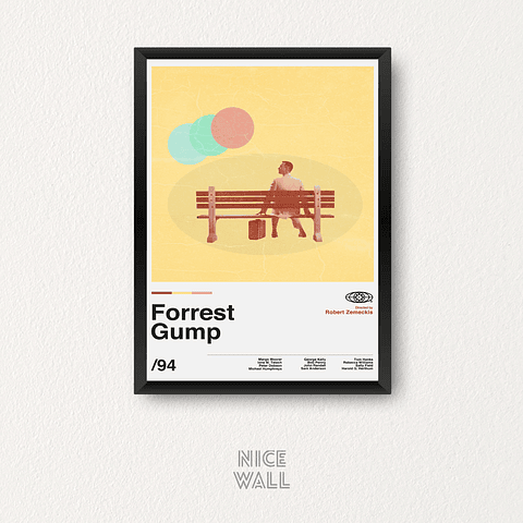 Cuadro Forrest Gump