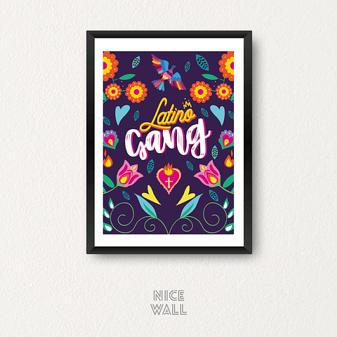 Cuadro Latino Gang