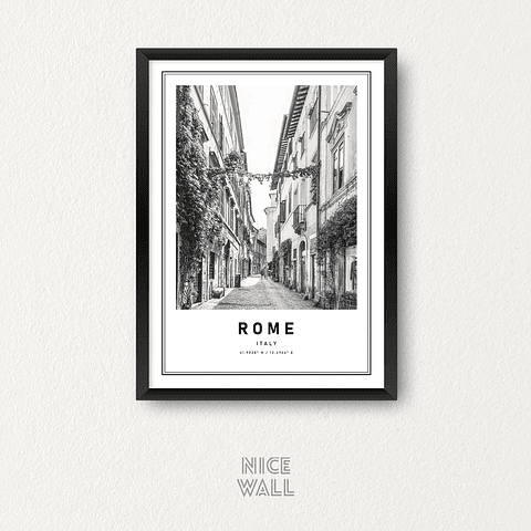 Cuadro Poster Roma