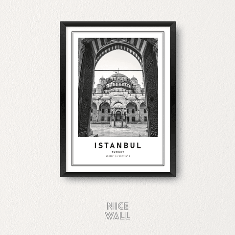 Cuadro Poster Estambul