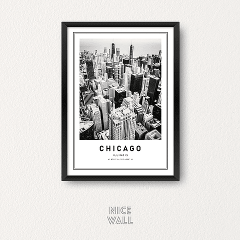 Cuadro Poster Chicago