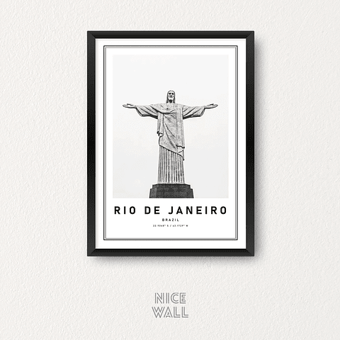 Cuadro Poster Rio de Janeiro