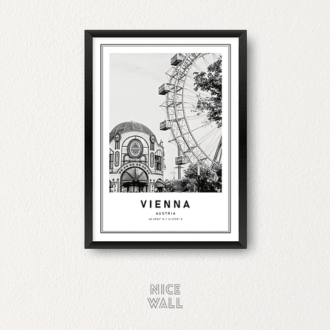 Cuadro Poster Viena